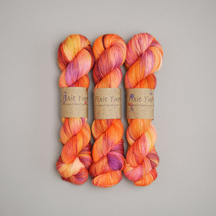 Glowtober - Sock - 100g Skein