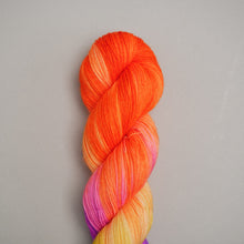 Load image into Gallery viewer, Glowtober - Micro Stripe Sock - 100g Skein