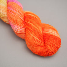 Load image into Gallery viewer, Glowtober - Micro Stripe Sock - 100g Skein