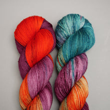 Load image into Gallery viewer, Spicy Spirit - Micro Stripe Sock - 100g Skein
