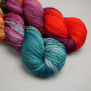 Spicy Spirit - Micro Stripe Sock - 100g Skein
