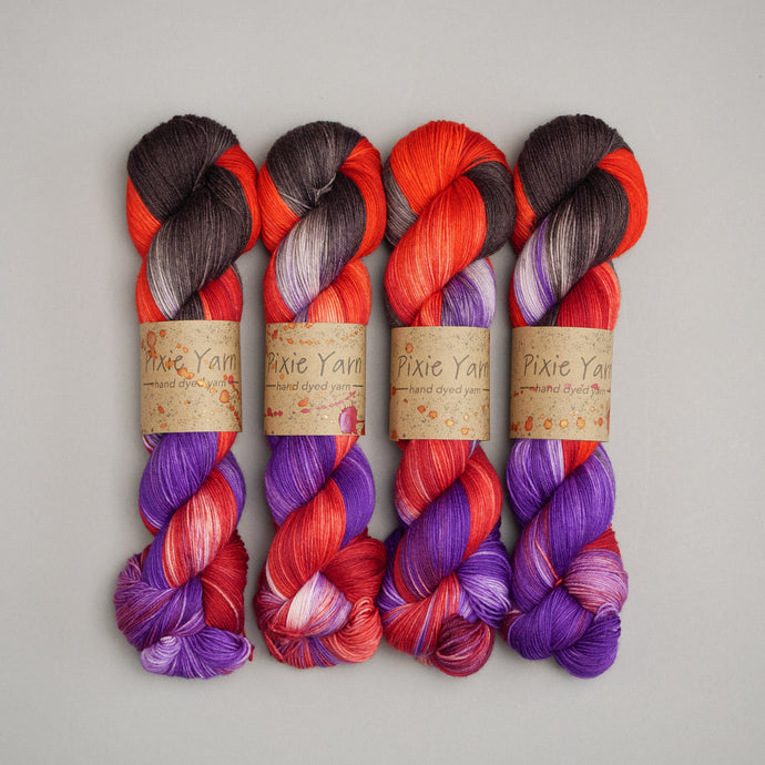 Samhain - Micro Stripe Sock - 100g Skein