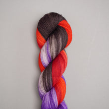 Load image into Gallery viewer, Samhain - Micro Stripe Sock - 100g Skein