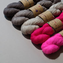Load image into Gallery viewer, MusiKAL- 4 Skein Set - Sock 100g - Suri Silk Cloud