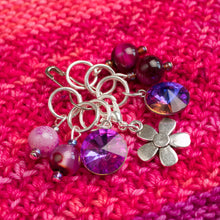 Load image into Gallery viewer, SUMMER SOLSTICE STITCH MARKER SET - QUARTERLY YARN CLUB 2023