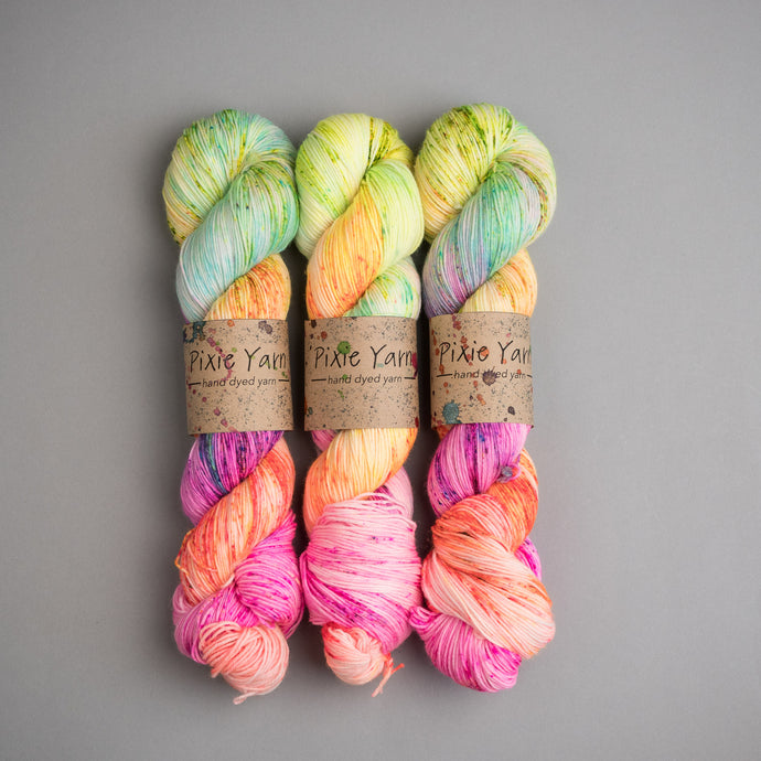 In Yer Face - A Fluorescent Rainbow