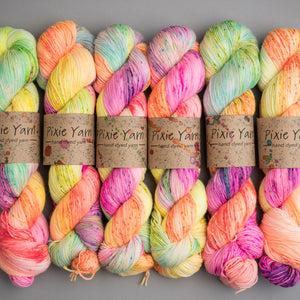 In Yer Face - A Fluorescent Rainbow