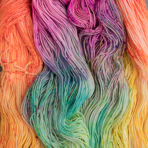 In Yer Face - A Fluorescent Rainbow