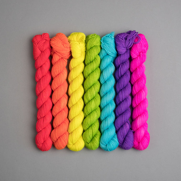 Fluorescent Colour Pops! - Sock 7 x 20g