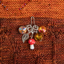 Load image into Gallery viewer, AUTUMN EQUINOX STITCH MARKER SET - QUARTERLY YARN CLUB 2023