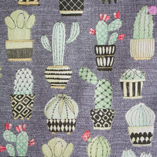Load image into Gallery viewer, Cactus Drawstring Project Bag