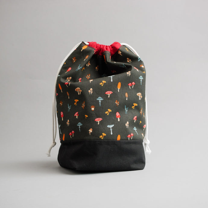 Toadstool Drawstring Project Bag