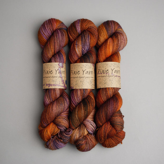 Fall Sunset - Sock - 100g Skein