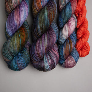 Midnight Sonata - Sock - 100g Skein