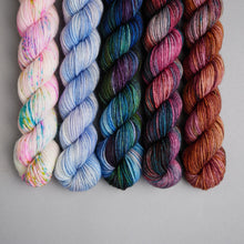Load image into Gallery viewer, Winter Faves - Sock, DK and Sparkle - 5 x 20/50g Set