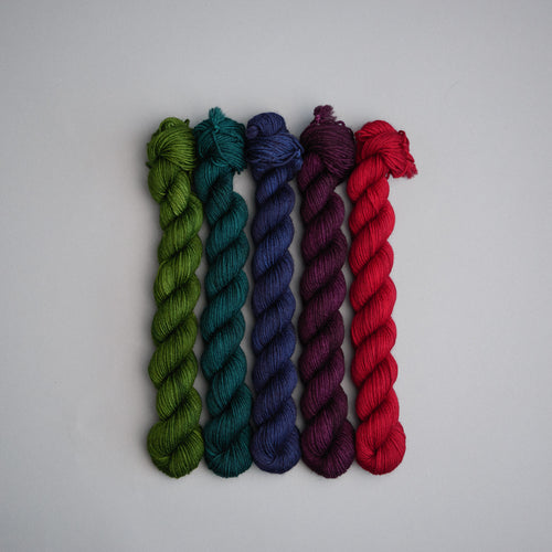 Winter Faves Solids - Sock - 5 x 20g Set