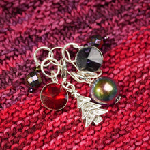Load image into Gallery viewer, WINTER SOLSTICE STITCH MARKER SET - QUARTERLY YARN CLUB 2023