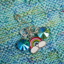 Load image into Gallery viewer, SPRING EQUINOX STITCH MARKER SET - QUARTERLY YARN CLUB 2023