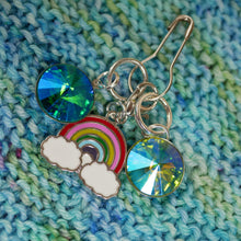 Load image into Gallery viewer, SPRING EQUINOX STITCH MARKER SET - QUARTERLY YARN CLUB 2023
