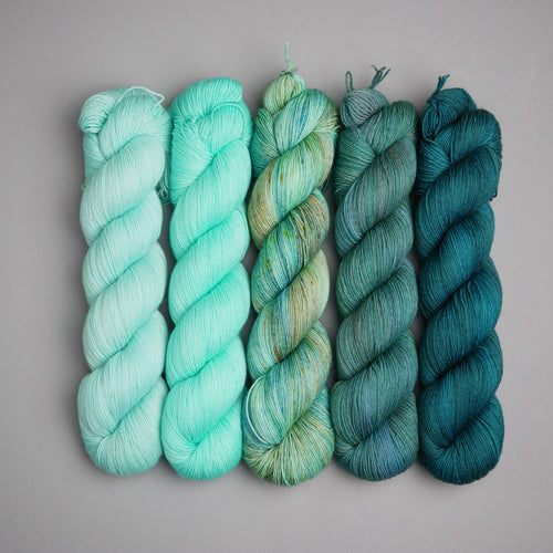 Hiberknit Along - Sock - 5 x 100g Fade