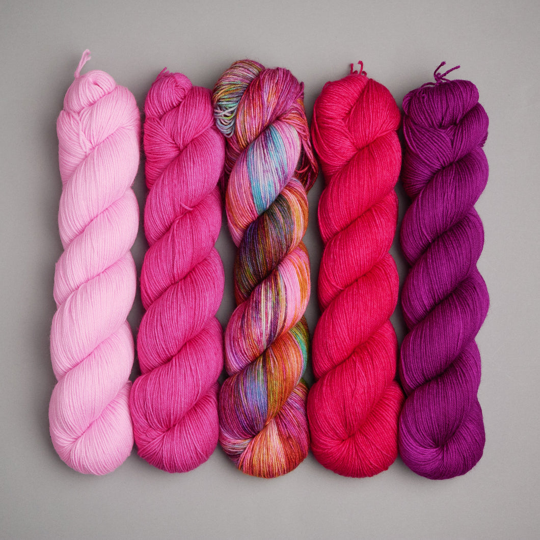 Hiberknit Along - Sock - 5 x 100g Fade