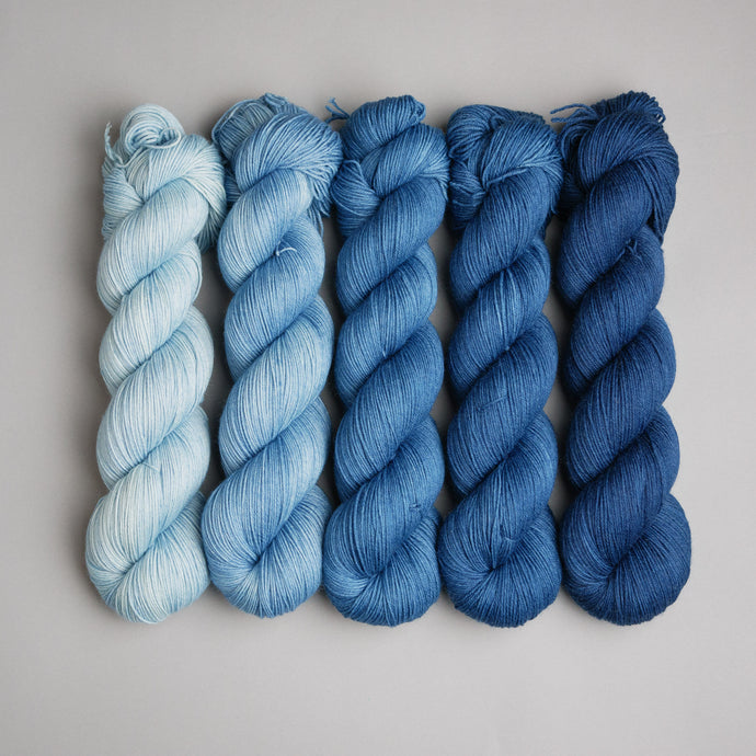 Hiberknit Along - Sock - 5 x 100g Fade