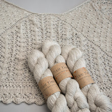 Load image into Gallery viewer, Undyed Alpaca, Cashmere, Silk - 100g Skein