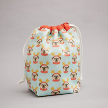 Load image into Gallery viewer, CHRISTMAS PUGS - PROJECT BAG