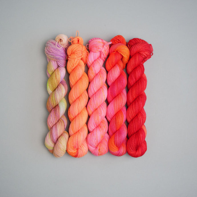 Summer - Hootie Patootie Fade - Sock/DK - 5 x 20/50g