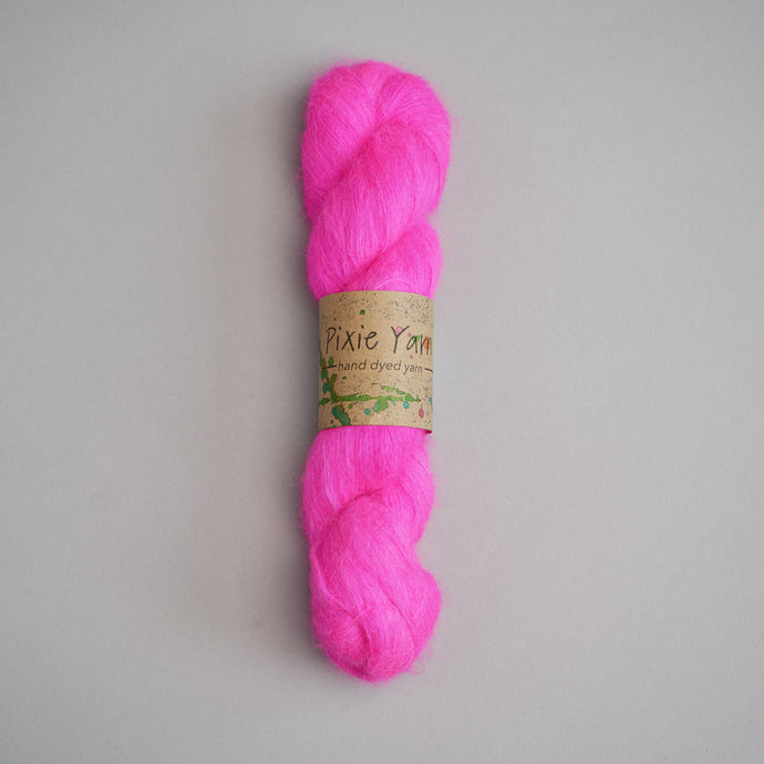 Palooza Pink - Lace Weight - Suri Silk Cloud