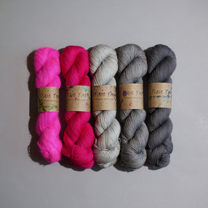 MusiKAL- 4 Skein Set - Sock 100g - Suri Silk Cloud