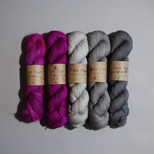 Load image into Gallery viewer, MusiKAL- 4 Skein Set - Sock 100g - Suri Silk Cloud
