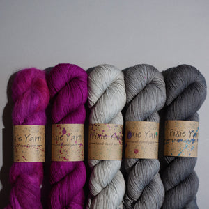 MusiKAL- 4 Skein Set - Sock 100g - Suri Silk Cloud