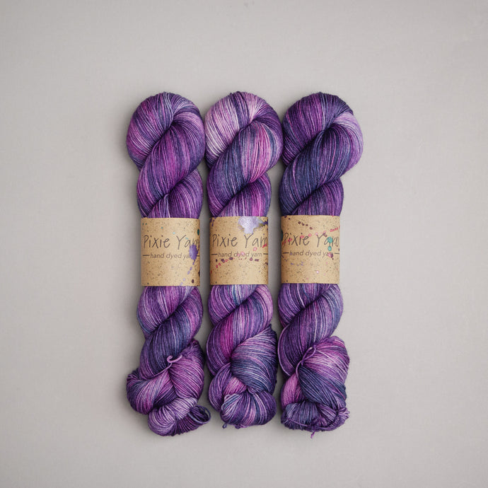 Purple Rain - Sock - 100g Skein