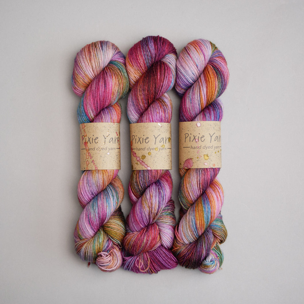 Flower Garden - Sock - 100g Skein