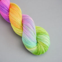 Load image into Gallery viewer, Pastel Neon Rainbow - Pooling Yarn - Sock - 100g Skein