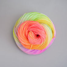 Load image into Gallery viewer, Pastel Neon Rainbow - Pooling Yarn - Sock - 100g Skein