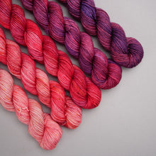 Load image into Gallery viewer, Strawberry Moon June Fade - Sock/Sparkle/DK/DK Sparkle - 5 x 20/50/100g's