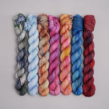 Load image into Gallery viewer, First Half Year Moon Jan to June 1-7 - Sock/Sparkle/DK - 7 x 20g