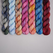 Load image into Gallery viewer, First Half Year Moon Jan to June 1-7 - Sock/Sparkle/DK - 7 x 20g
