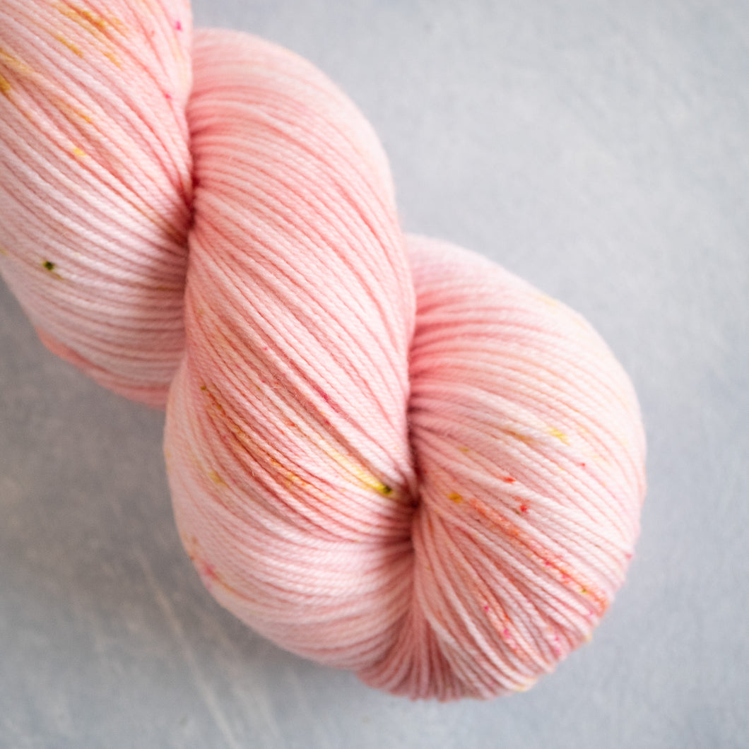 Hey Little Apple Blossom - Fingering Weight - Sock