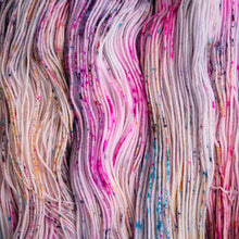 Load image into Gallery viewer, Kitty Ate The Tinsel - Sock - Sparkle - 100g Skein