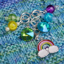 Load image into Gallery viewer, SPRING EQUINOX STITCH MARKER SET - QUARTERLY YARN CLUB 2023