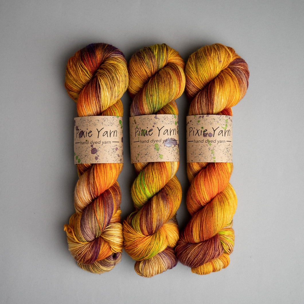 Pumpkin Patch - Sock - 100g Skein